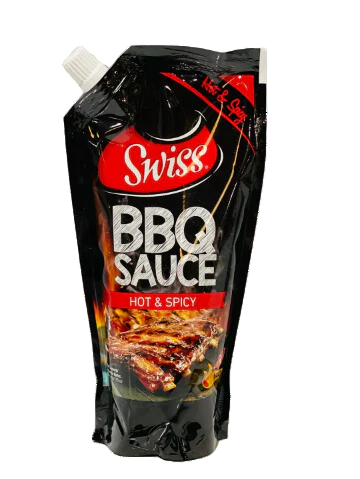 SWISS BBQ SAUCE HOT SPICY $60 off 565g