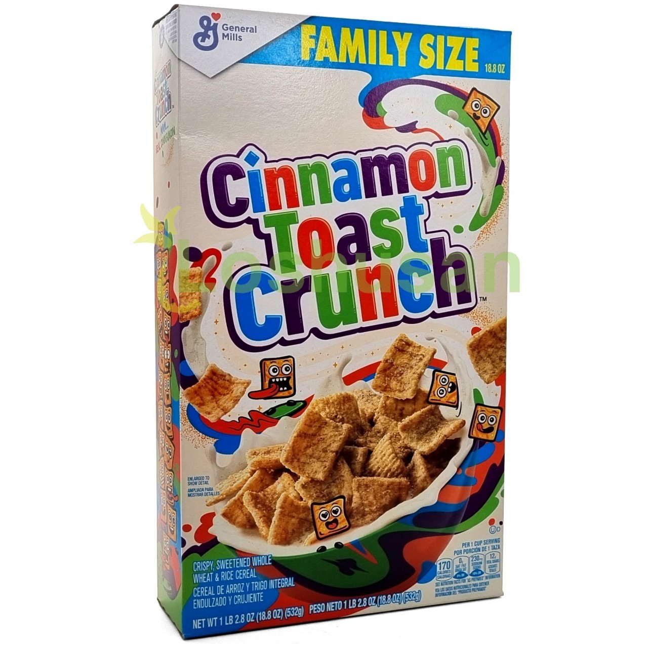 GENERAL MILLS CINNAMON TOAST CRUNCH 532g