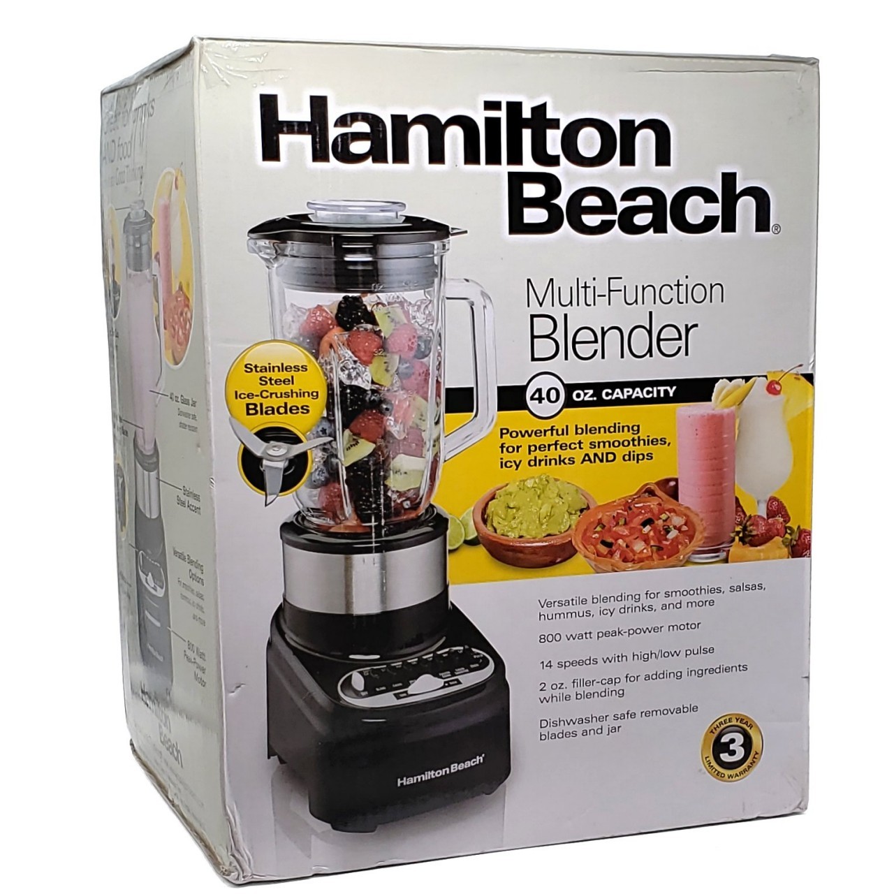 HAMILTON BEACH BLENDER GLASS 1ct