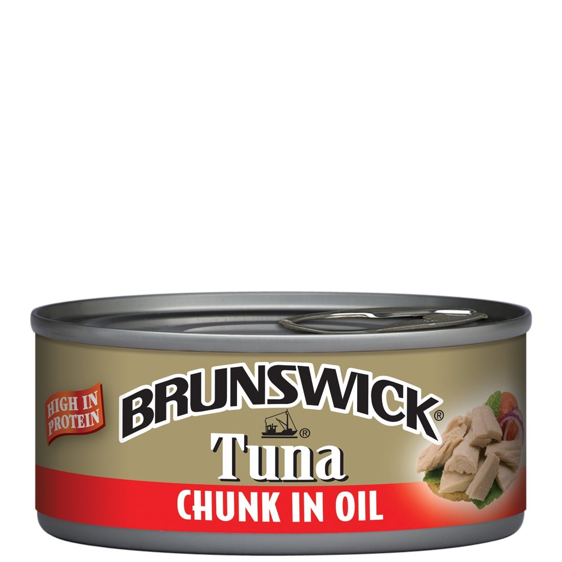 BRUNSWICK TUNA CHUNK OIL 142g