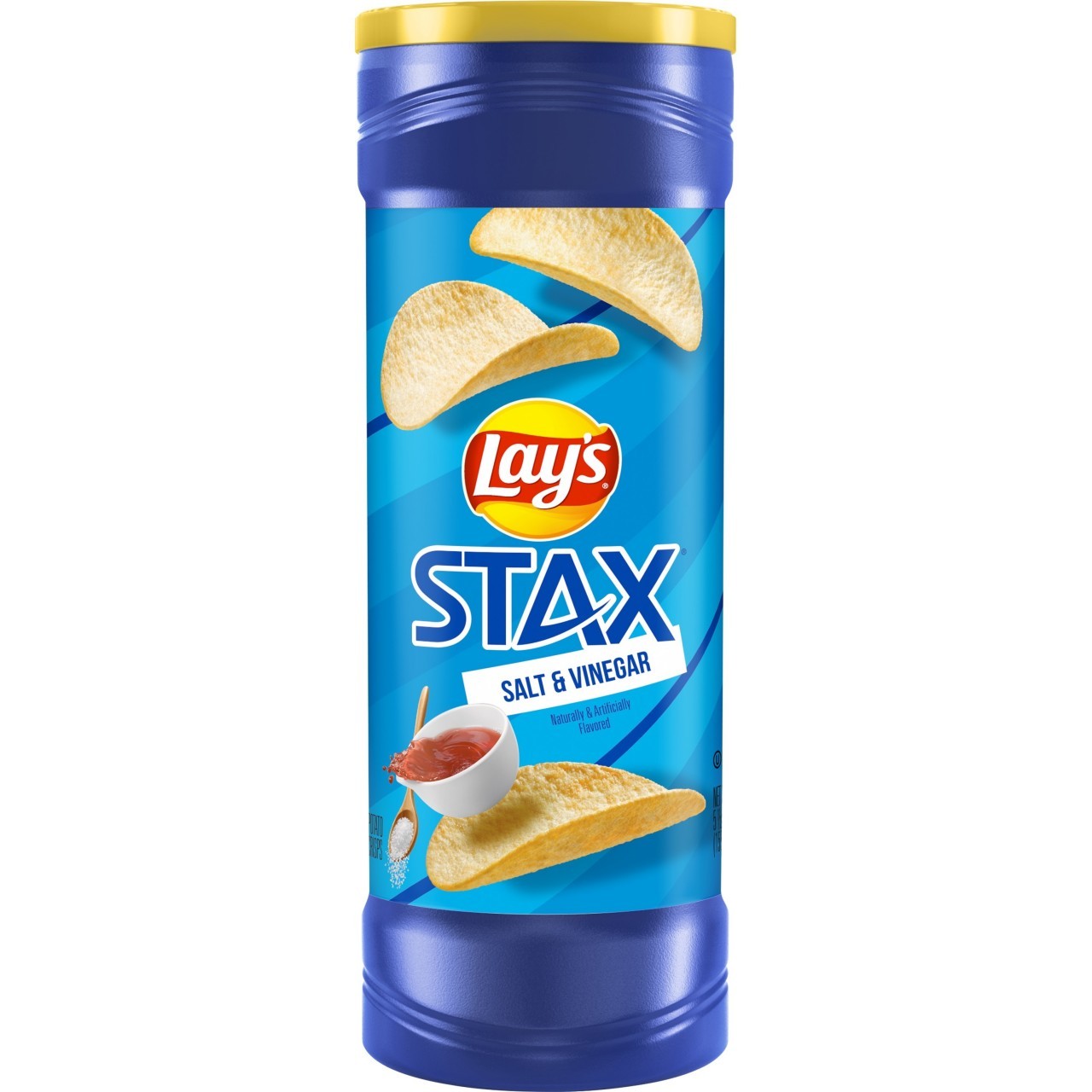 LAYS STAX SALT & VINEGAR 5.5oz