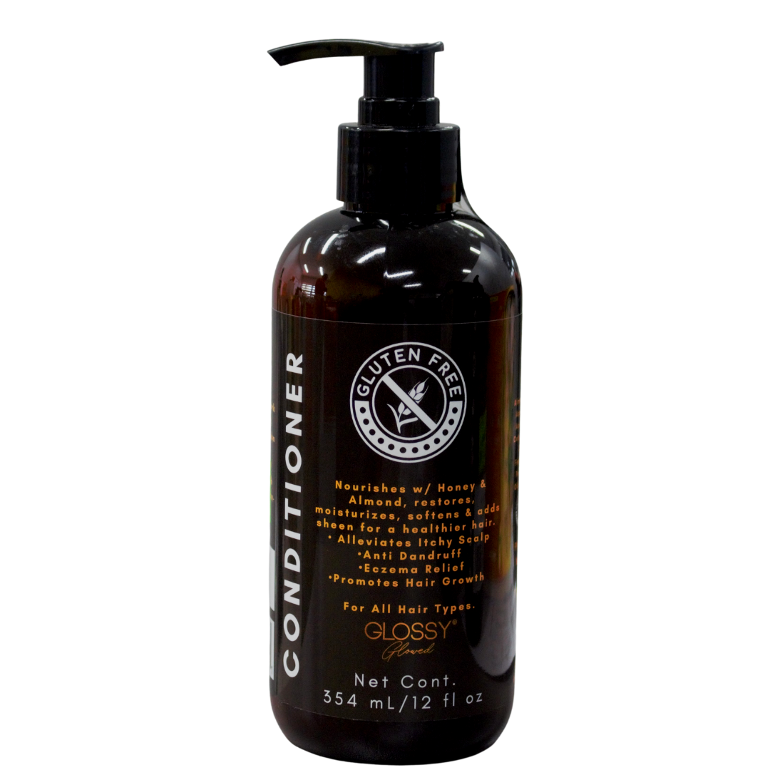 Glossy Glowed Gluten Free Conditioner, 12 oz