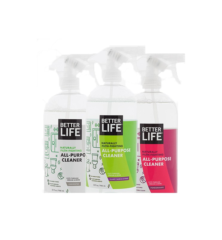 BETTER LIFE ALL PURPOSE CLEANER ASSTD 946ML/32OZ