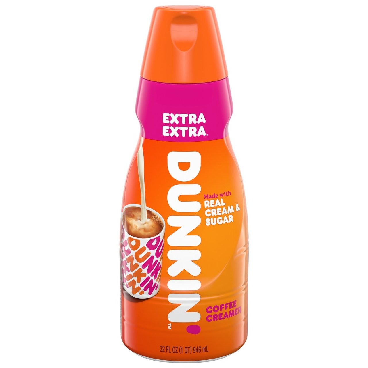 DUNKIN COFFEE CREAMER EXTRA EXTRA 32oz