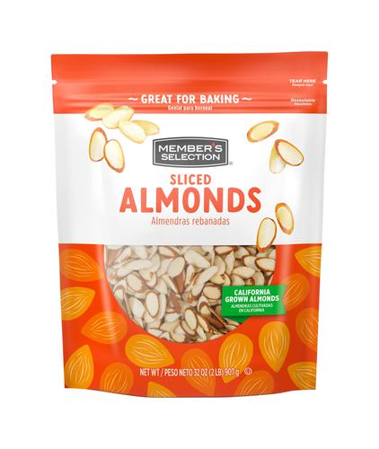 Member's Selection Sliced Almonds 2 lb / 907 g