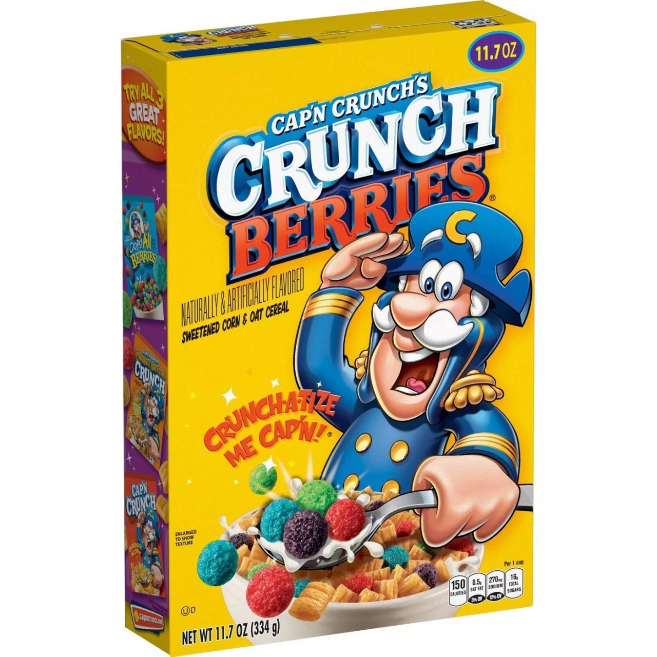 QUAKER CAPN CRUNCH BERRIES 11.7oz