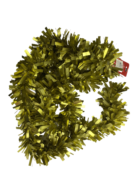 Christmas Tinsel Gold
