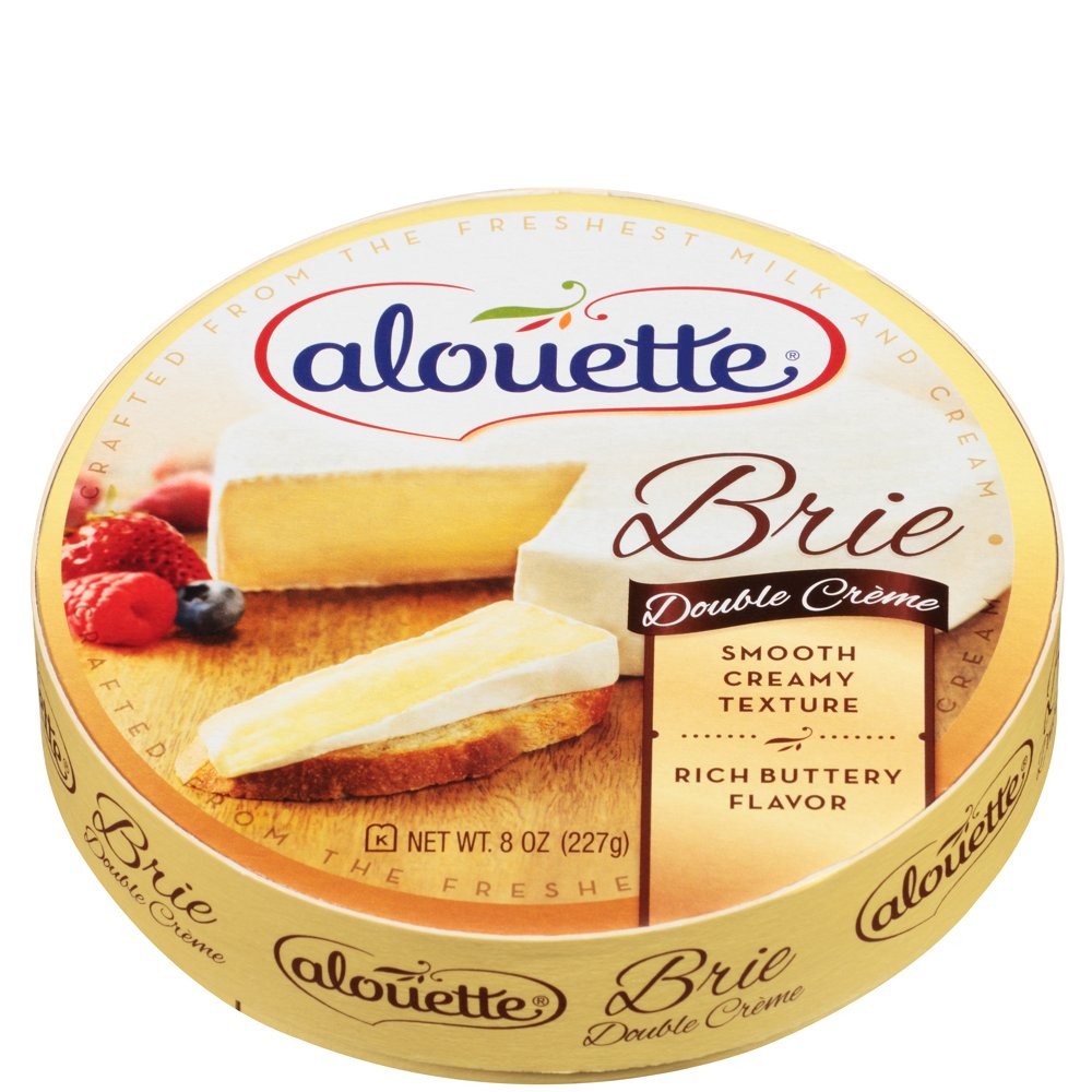 ALOUETTE BRIE DOUBLE CREME 8oz