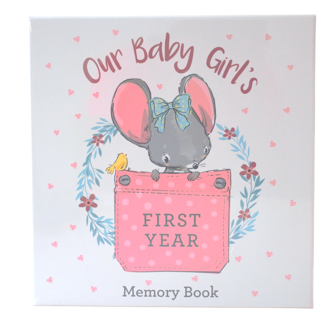 Our Baby Girl's First Year Memory Book