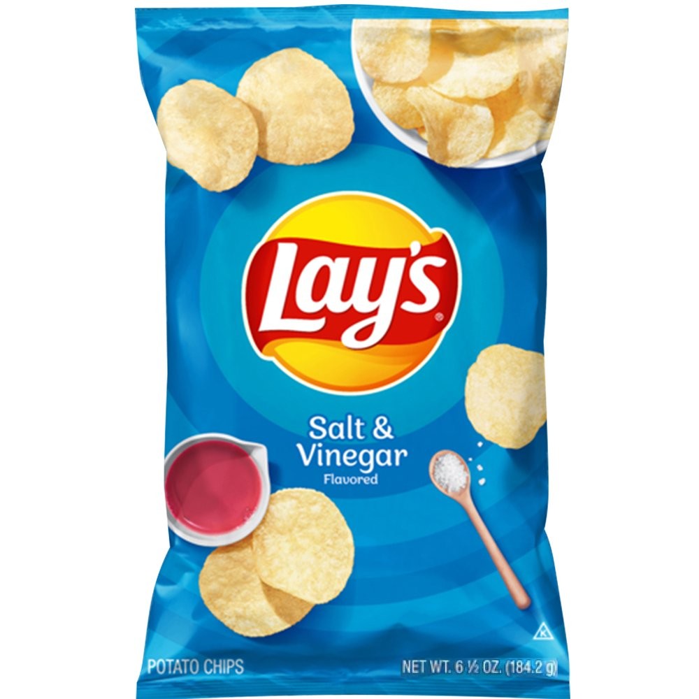 LAYS SALT & VINEGAR 6.5oz