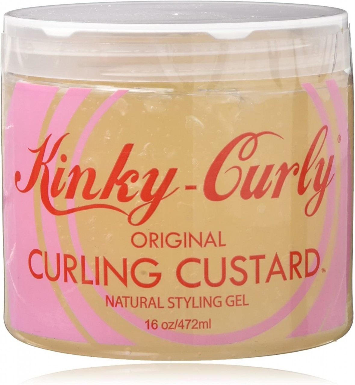 Kinky Curly Original Curling Custard Natural Styling Gel 16 oz