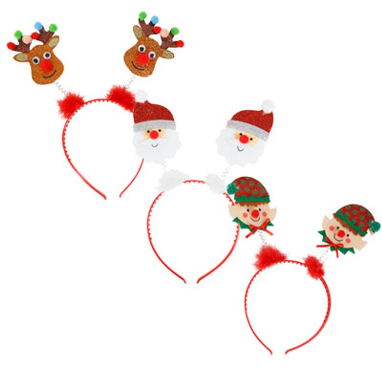 REGENT XMAS HEADBAND ASSORTED 1ct