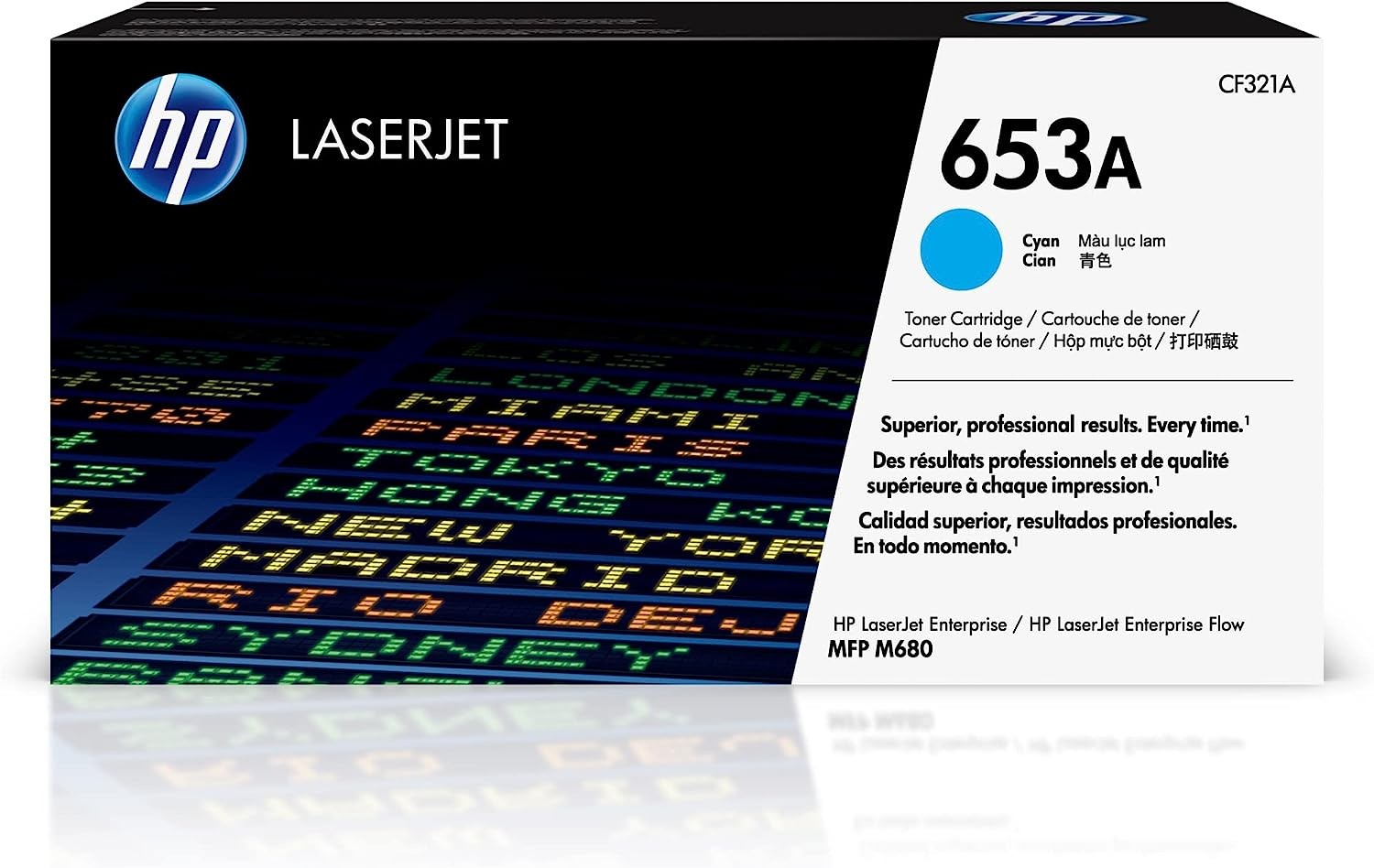 HP 653A - Cyan - original