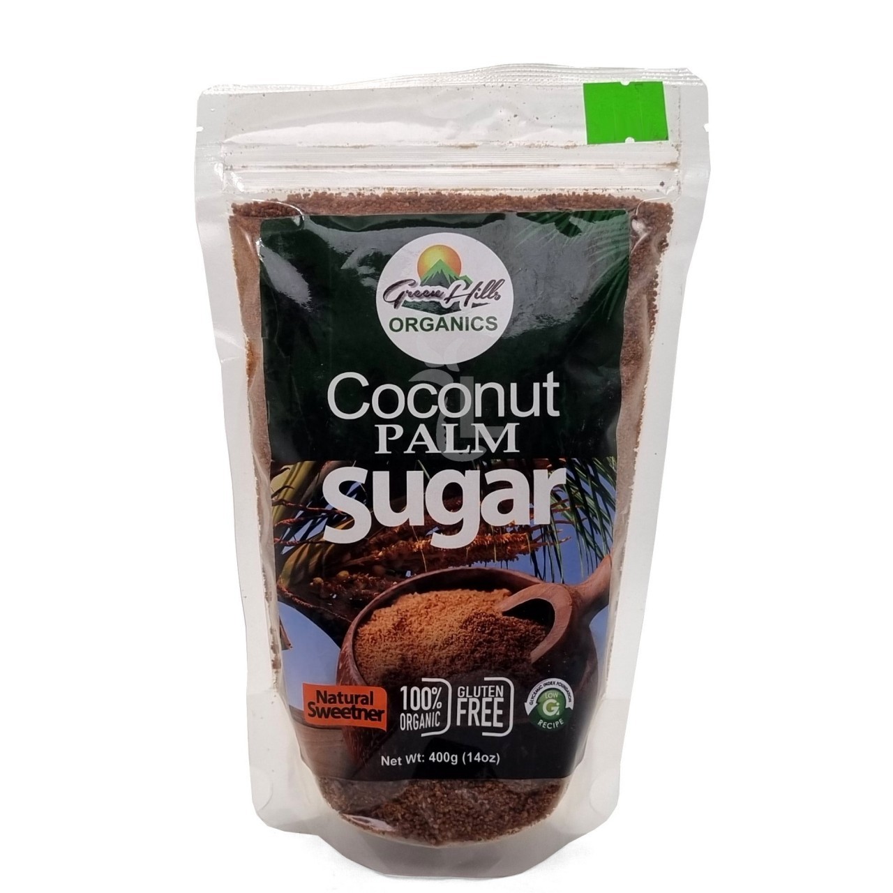 GREEN HILLS SUGAR COCONUT PALM 400g