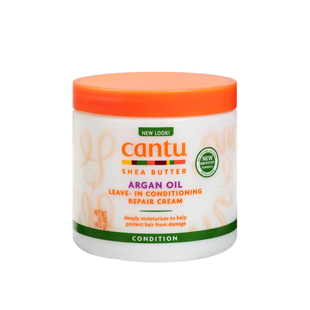Cantu Argan Oil Leave In Conditioning Repair Cream, 16 Oz