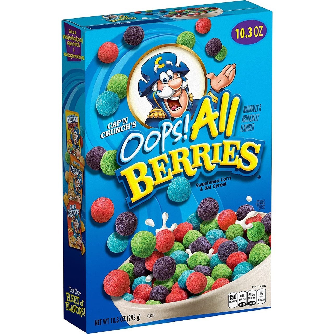 QUAKER CAPN CRUNCH ALL BERRIES 10.3oz