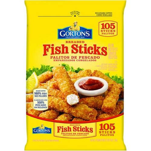 Gorton’s Breaded Fish Sticks 105 Units, 16.1 g / 0.5 oz