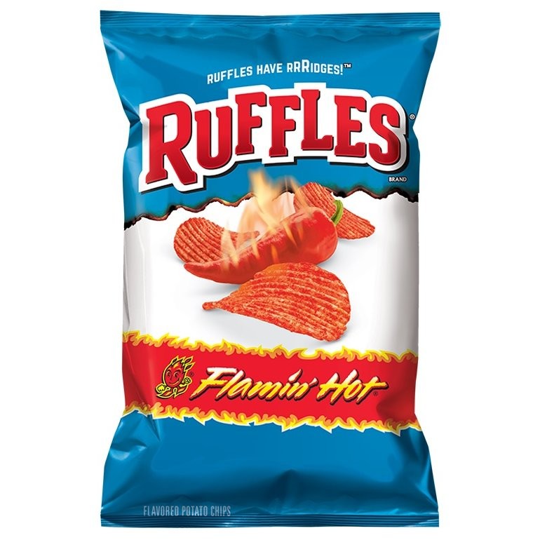 RUFFLES FLAMIN HOT 11oz