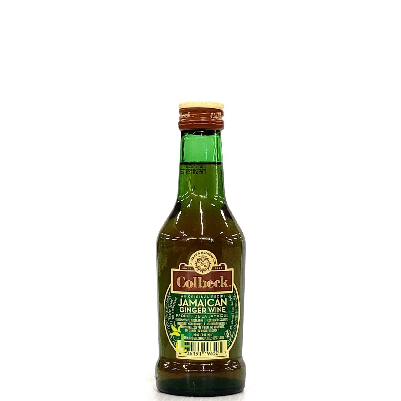 COLBECK JAMAICAN GINGER WINE 200ml