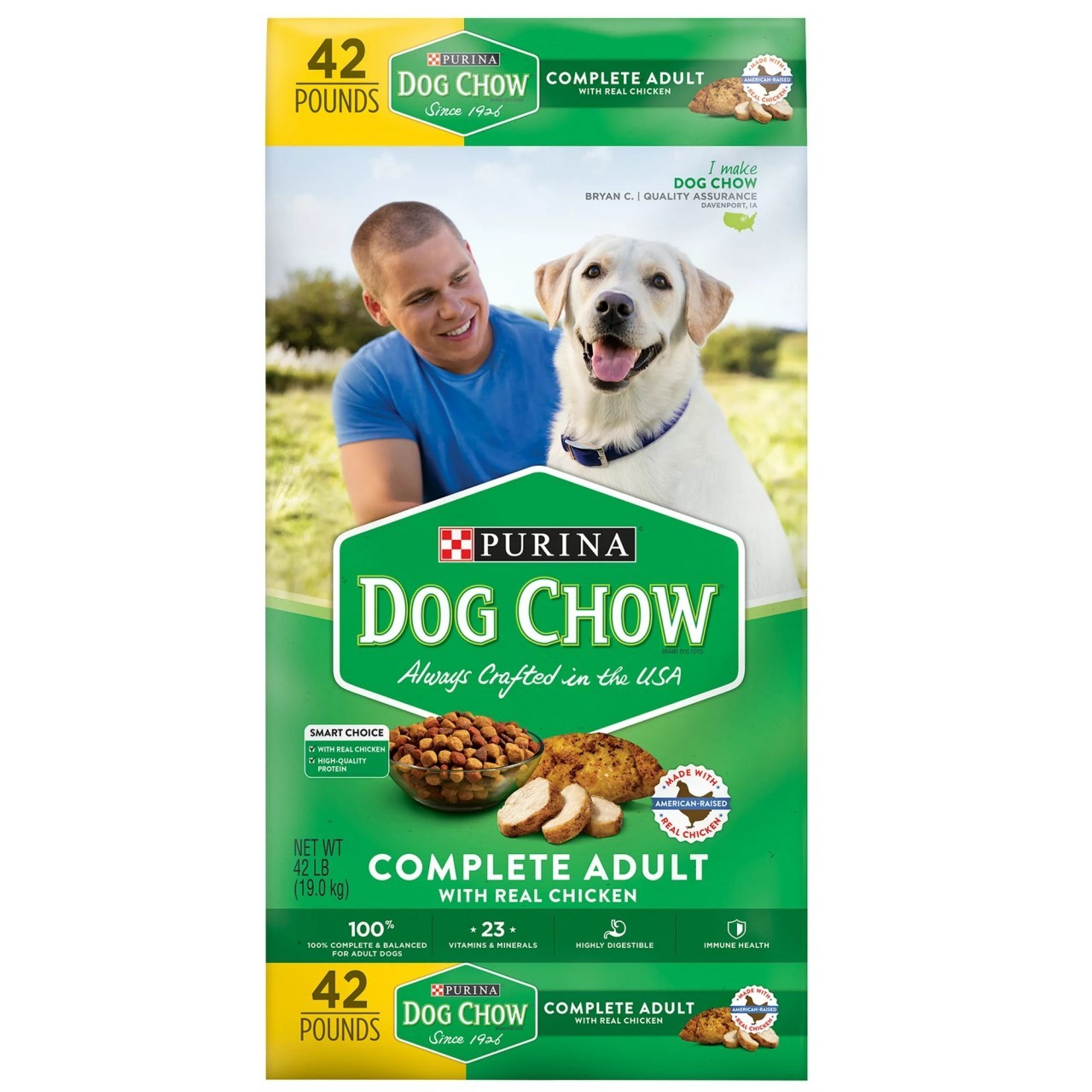 PURINA DOG CHOW CHICKEN 42lb