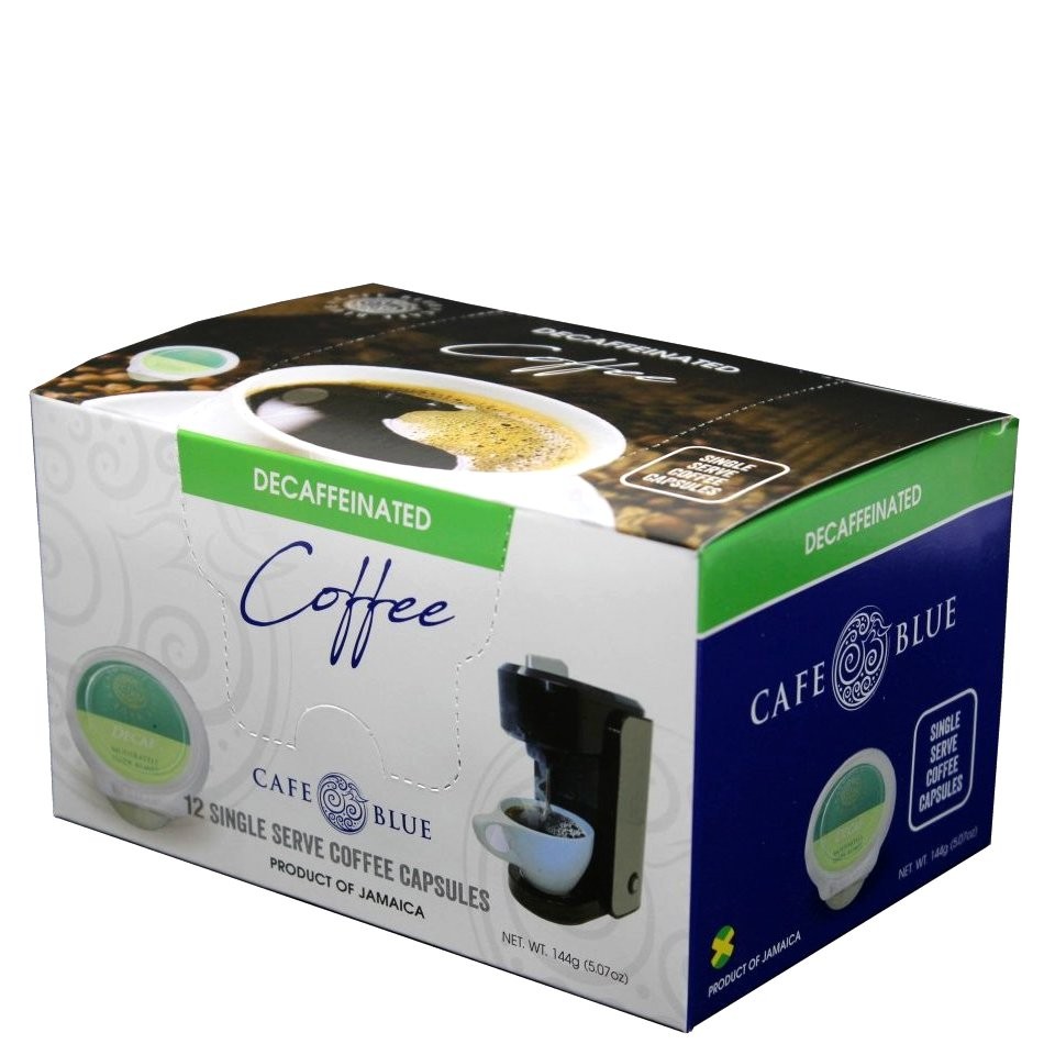 CAFE BLUE COFFEE DECAF CAPSULE 12pk