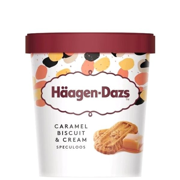 HAAGEN DAZS CARAMEL BISCUIT &CREAM 473ml