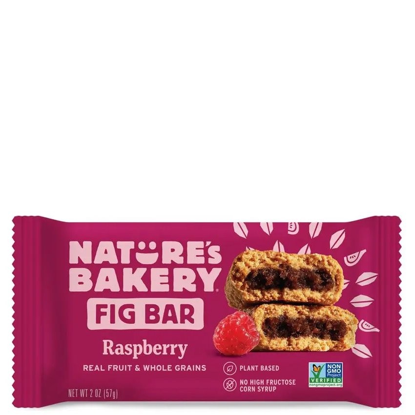 NATURES BAKERY FIG BAR RASPBERRY 2oz