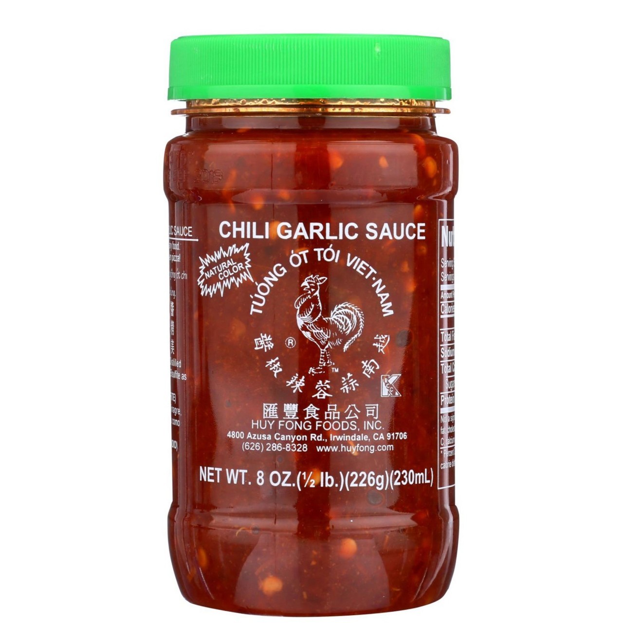 HUY FUNG CHILI GARLIC SAUCE 8oz