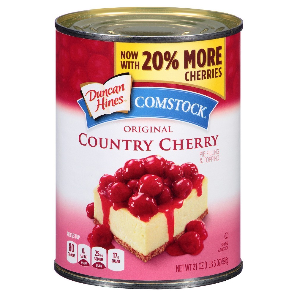 COMSTOCK FILLING CHERRY PIE 21oz