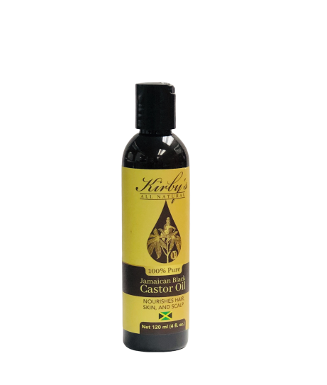 Kirby's Authenic 100% Pure Jamaican Black Castor Oil 4oz