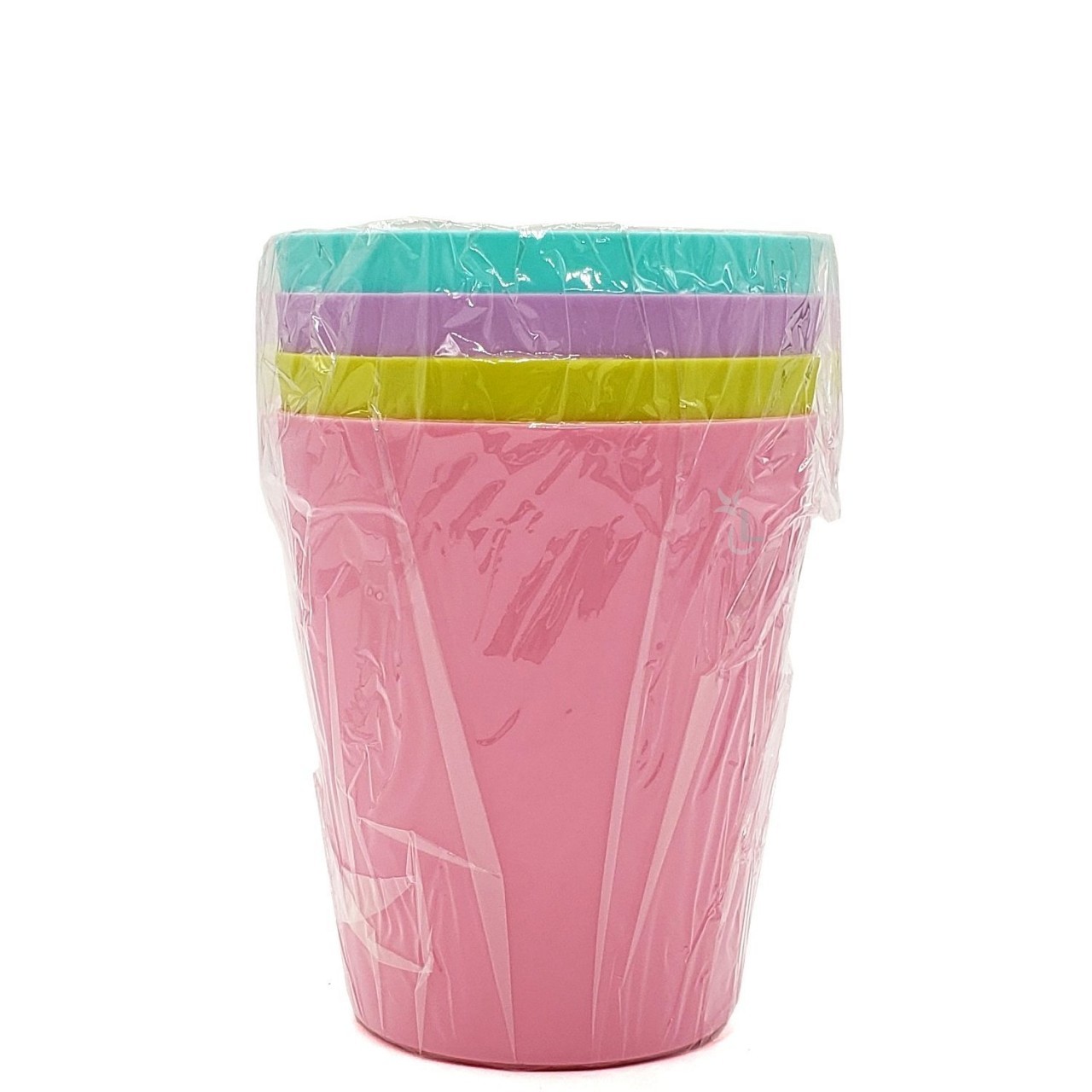 LIFE ART PLASTIC TUMBLER SET 4pc