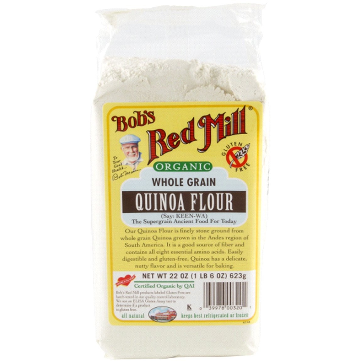 BOBS RED MILL FLOUR QUINOA 18oz