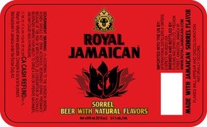 Royal Jamaican Sorrel Beer