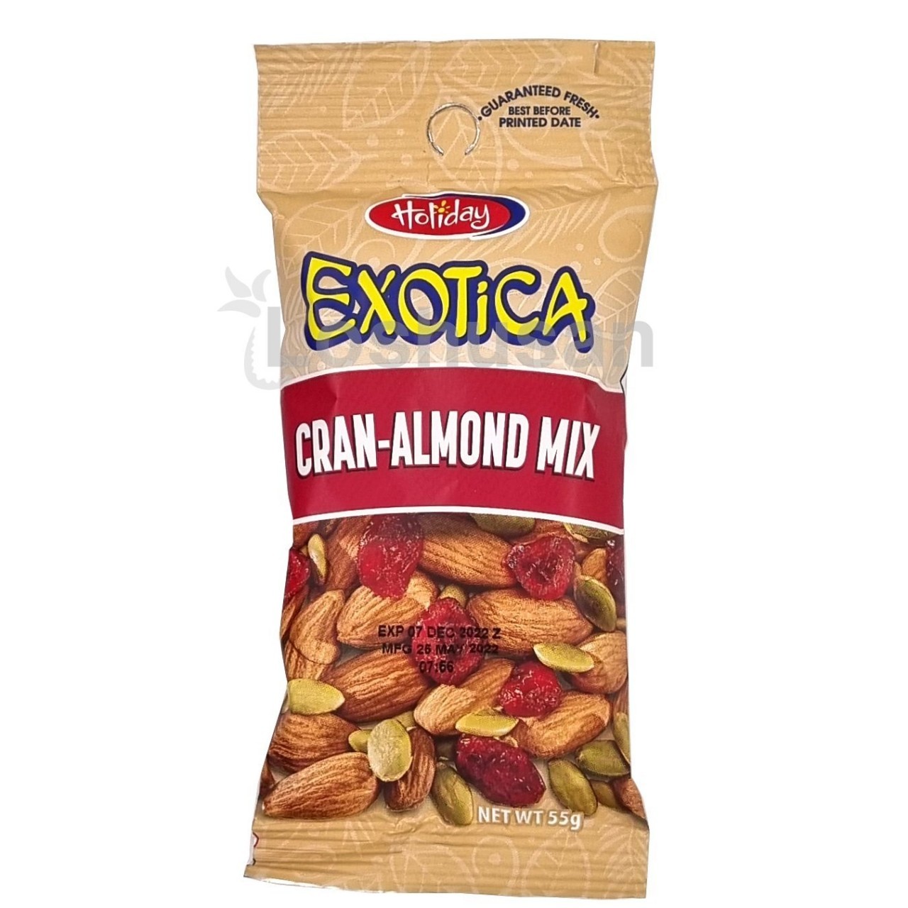 HOLIDAY EXOTICA CRAN ALMOND MIX 55g