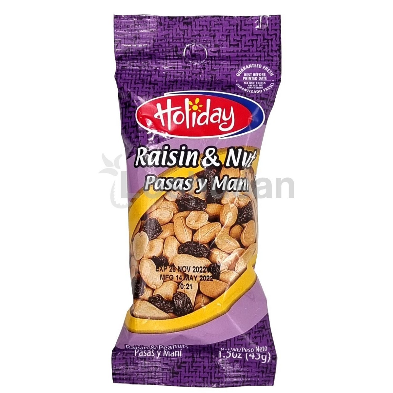 HOLIDAY RAISIN & NUT 45g