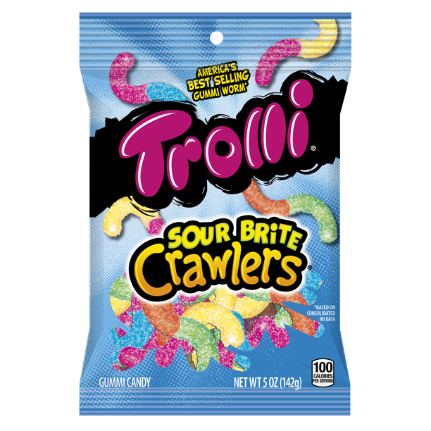 TROLLI SOUR BRITE CRAWLERS 5oz