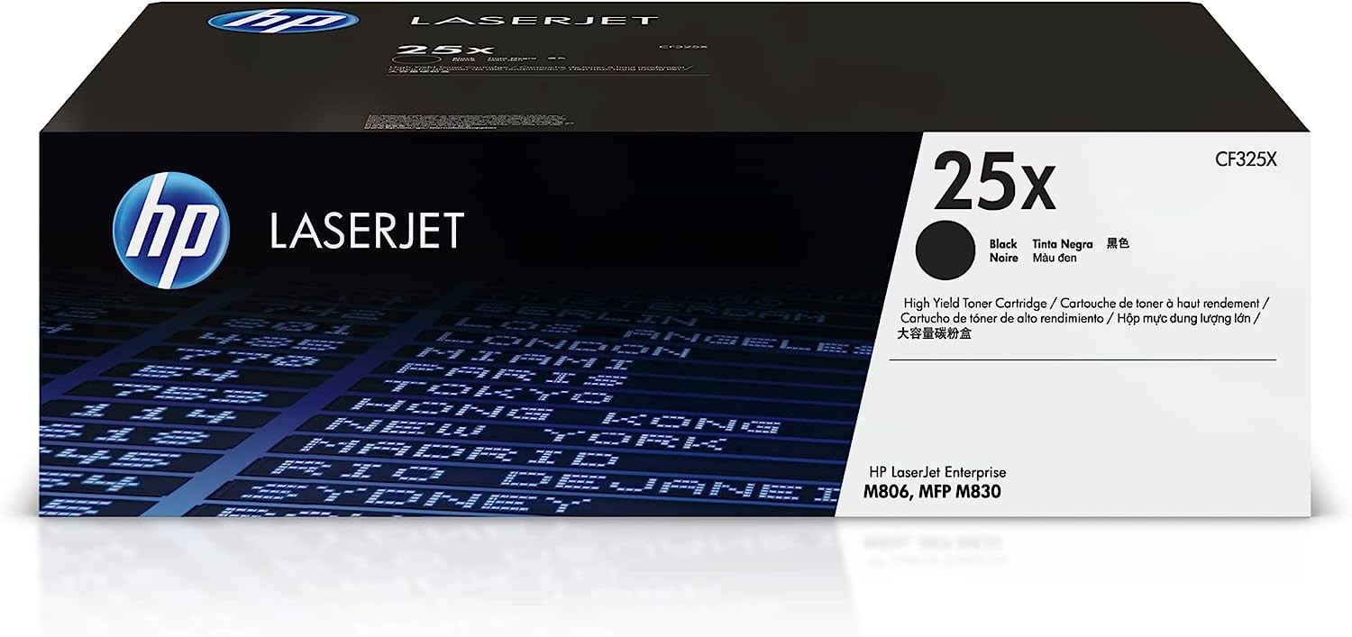 HP 25X - High Yield - black