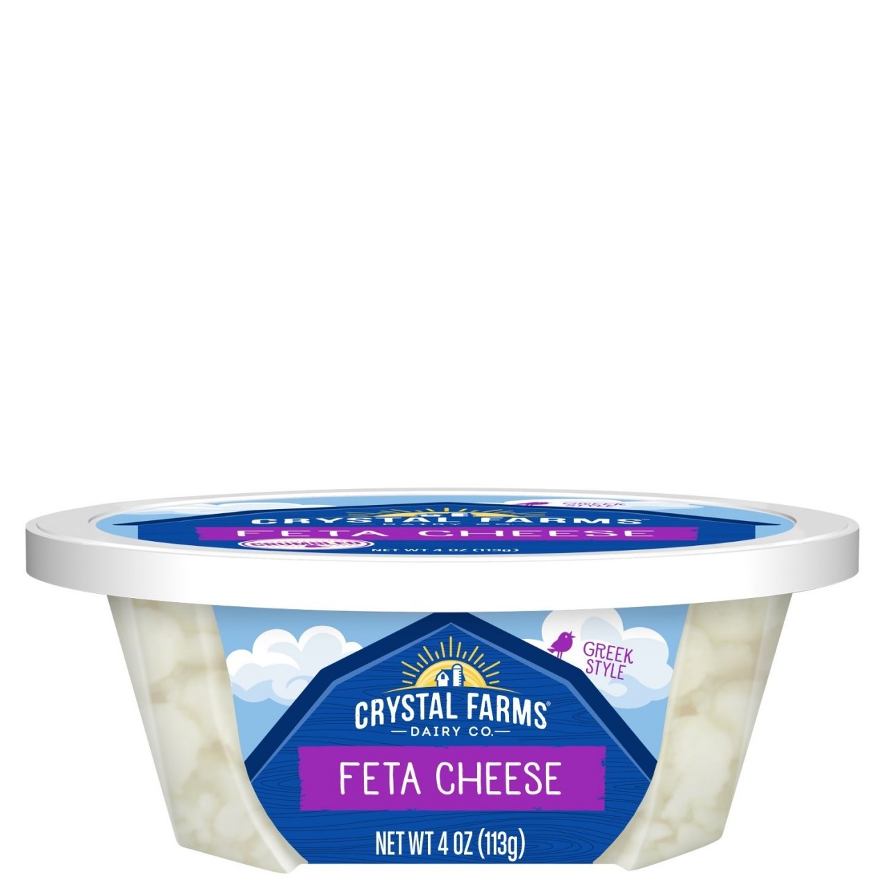 CRYSTAL FARMS FETA CRUMBLE 4oz