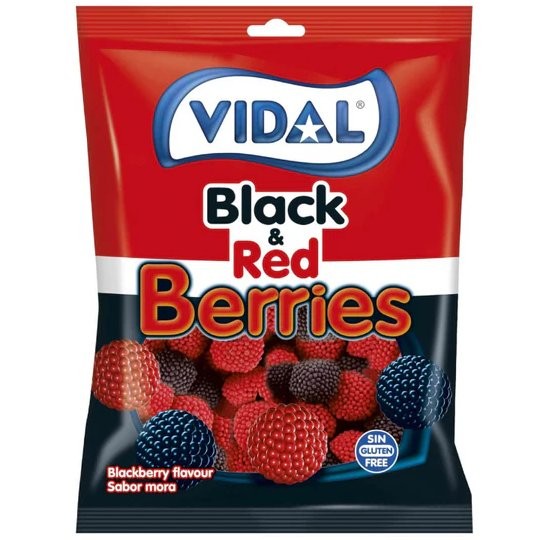 VIDAL BLACKBERRY RASPBERRY 90g