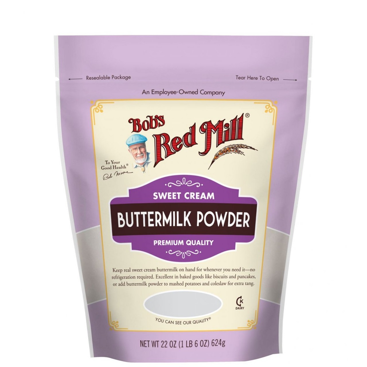 BOBS RED MILL BUTTERMILK POWDER 22oz