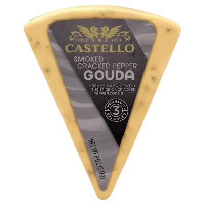 CASTELLO GOUDA SMOKED PEPPER 6oz