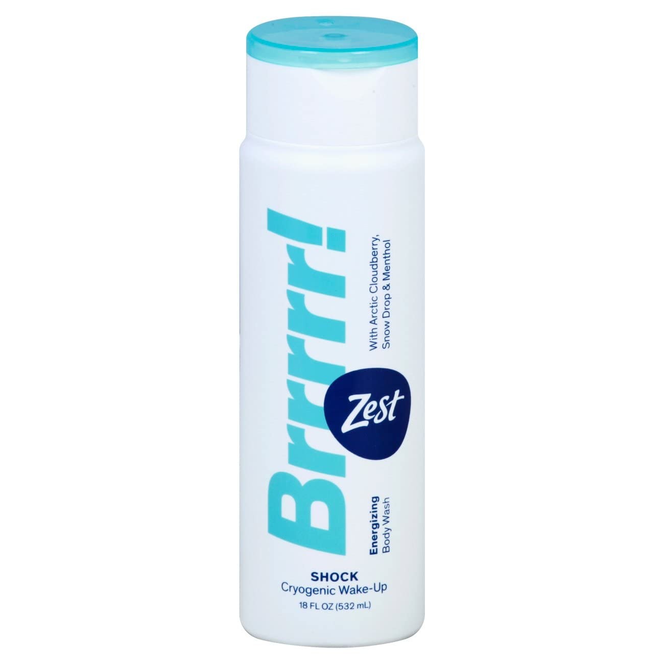 Zest Brrrrr Shock Body Wash 18 oz
