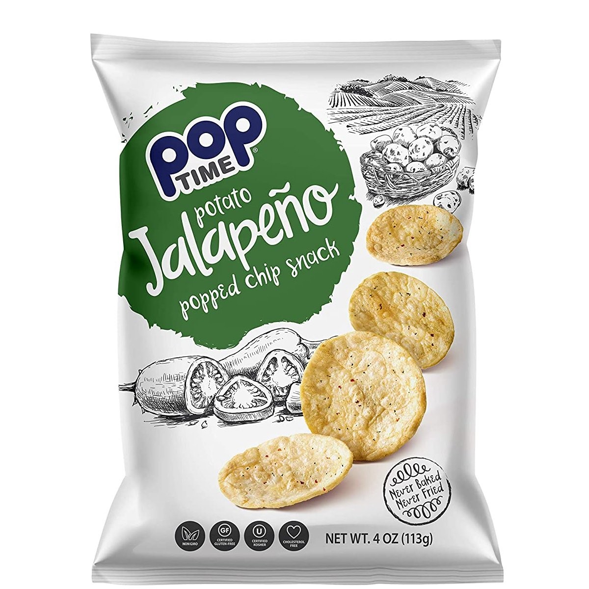 POP TIME POTATO JALAPENO 4oz