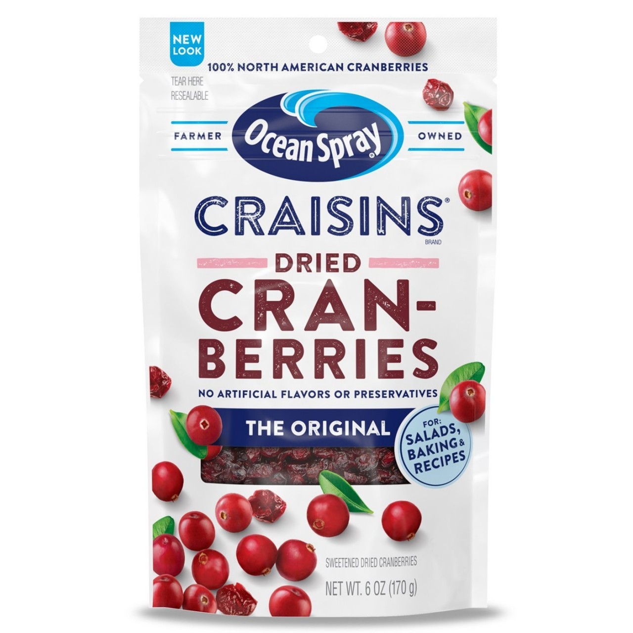 OCEAN SPRAY CRANBERRIES 6oz