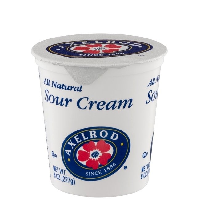 AXELROD SOUR CREAM 8oz