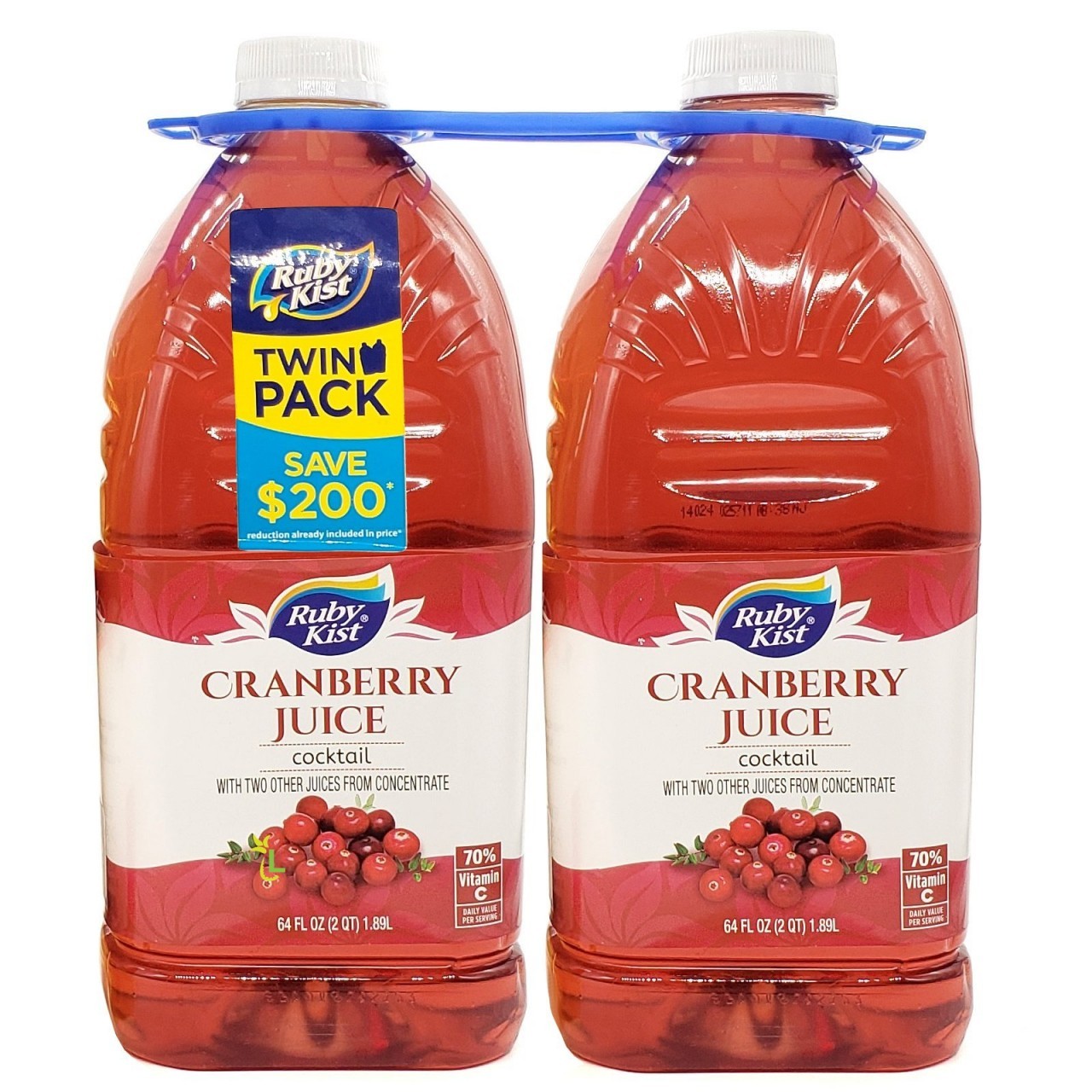 RUBY KIST CRANBERRY COCKTAIL 2x64oz