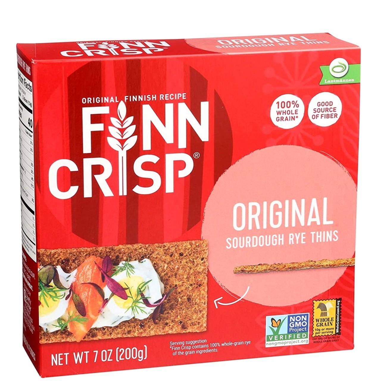 FINN CRISP RYE THINS ORIGINAL 7oz