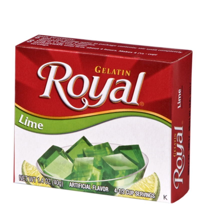 ROYAL GELATIN LIME 2oz