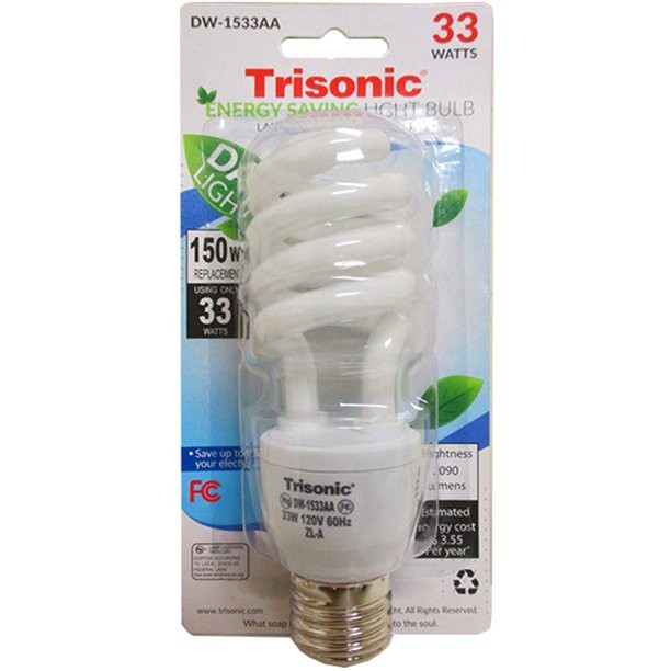 TRISONIC ENERGY SAVING BULB 33/150W