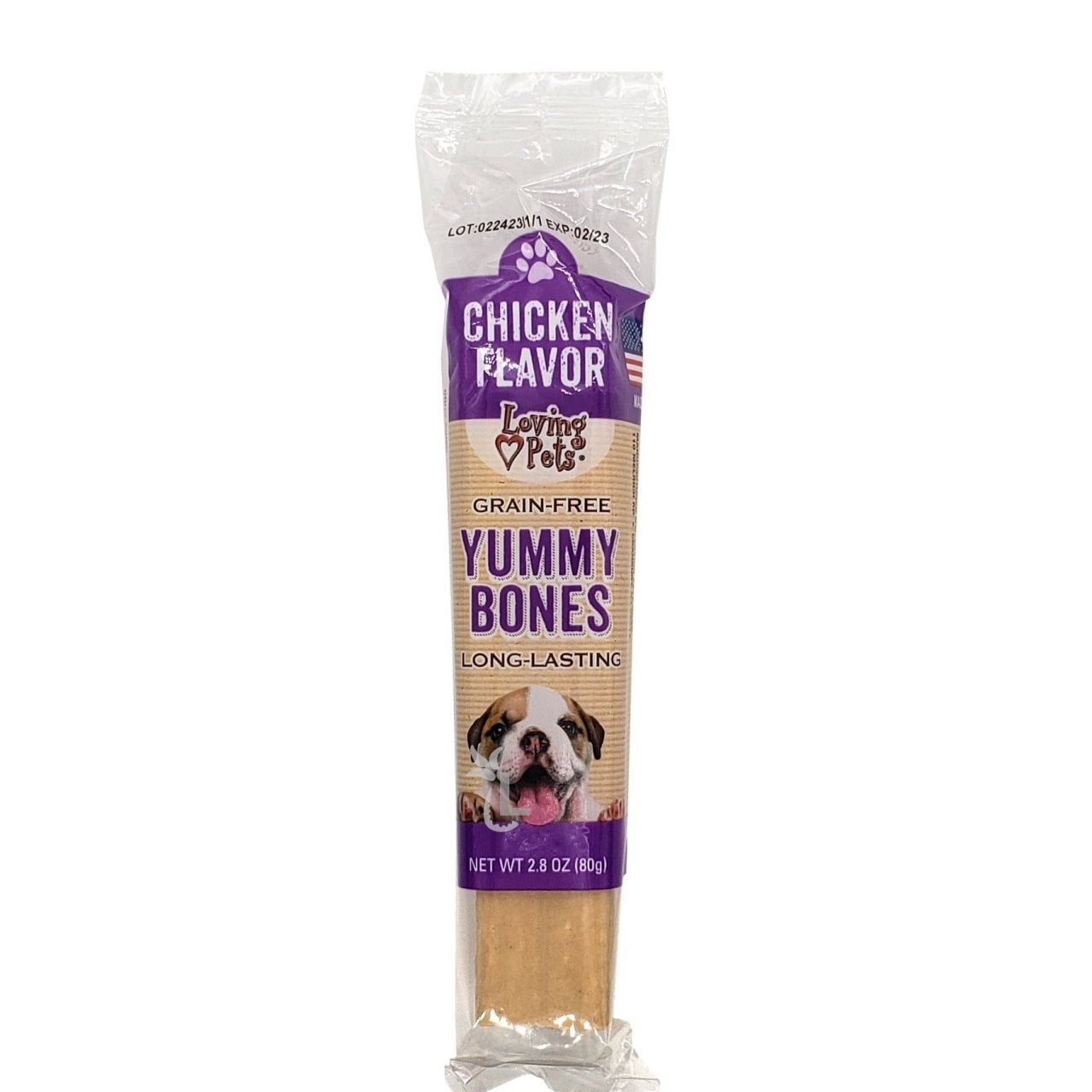 LOVING PETS YUMMY BONES CHICKEN 80g